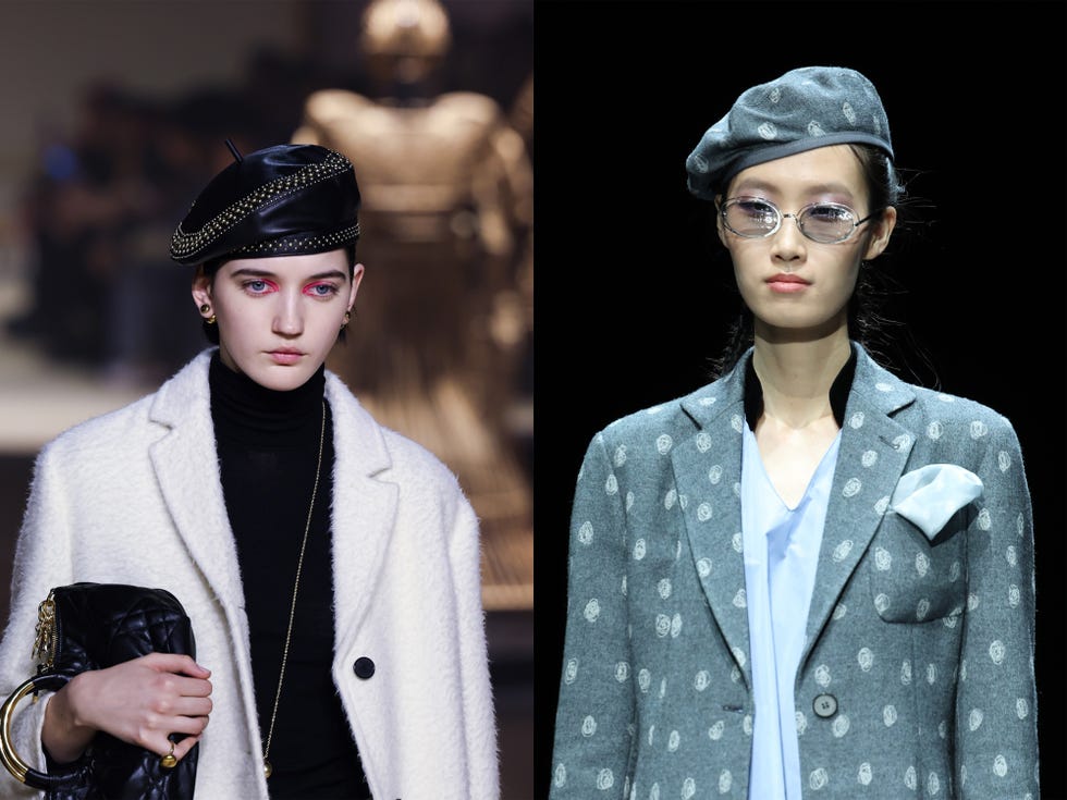 getty beret runway