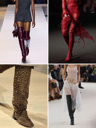 Autumn accessory trends: thigh-high boots