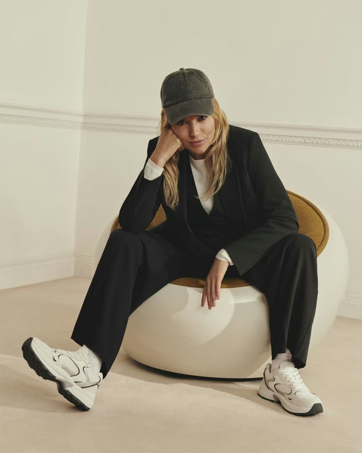 Sienna Miller in M&S cap