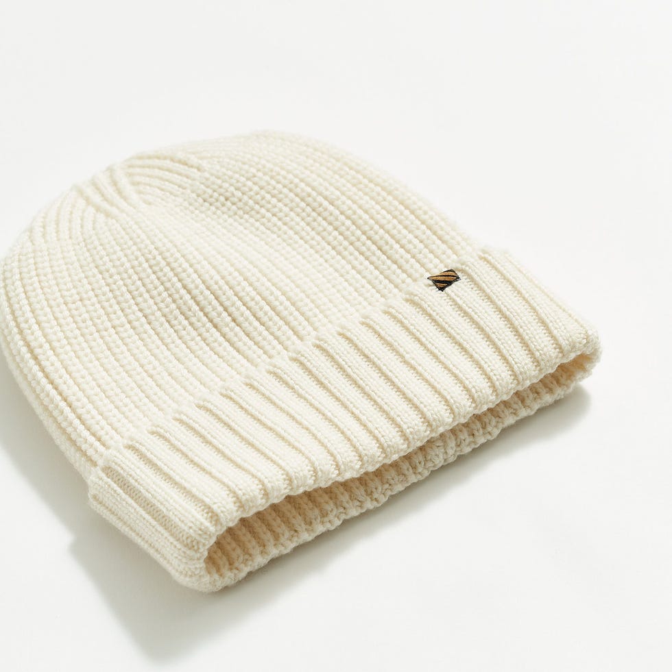 Wool Ribbon Beanie