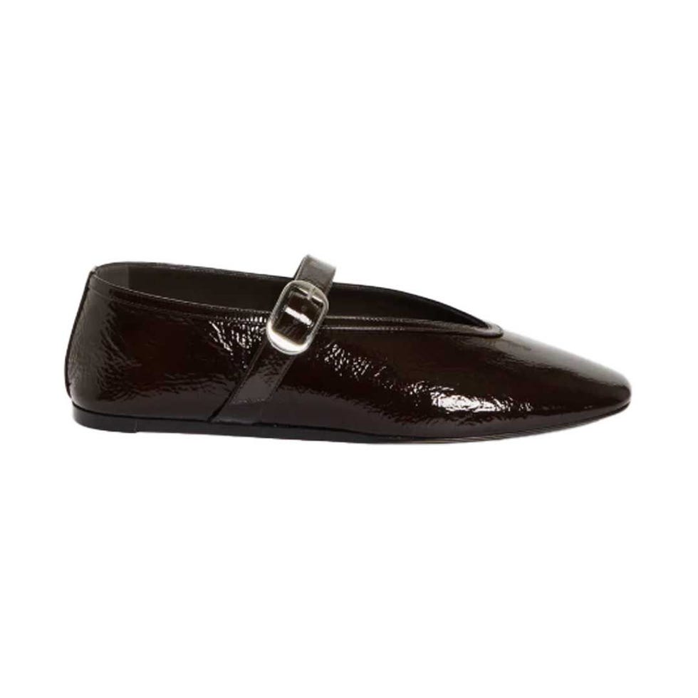 Stella Patent Leather Mary Jane Flats