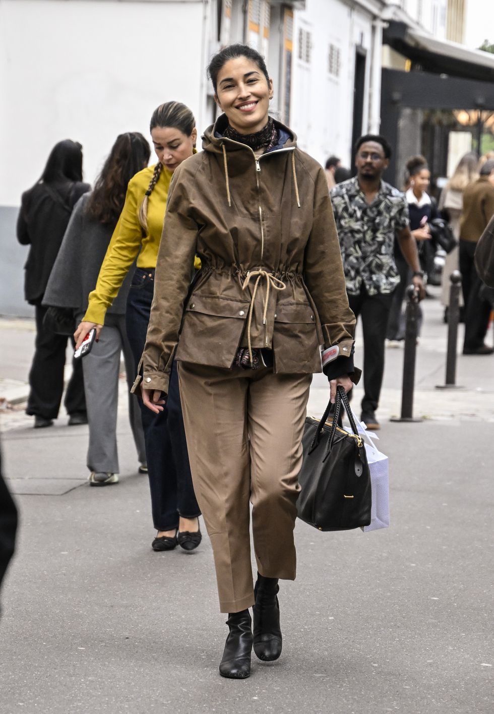 street style paris fashion week womenswear springsummer 2025 day two