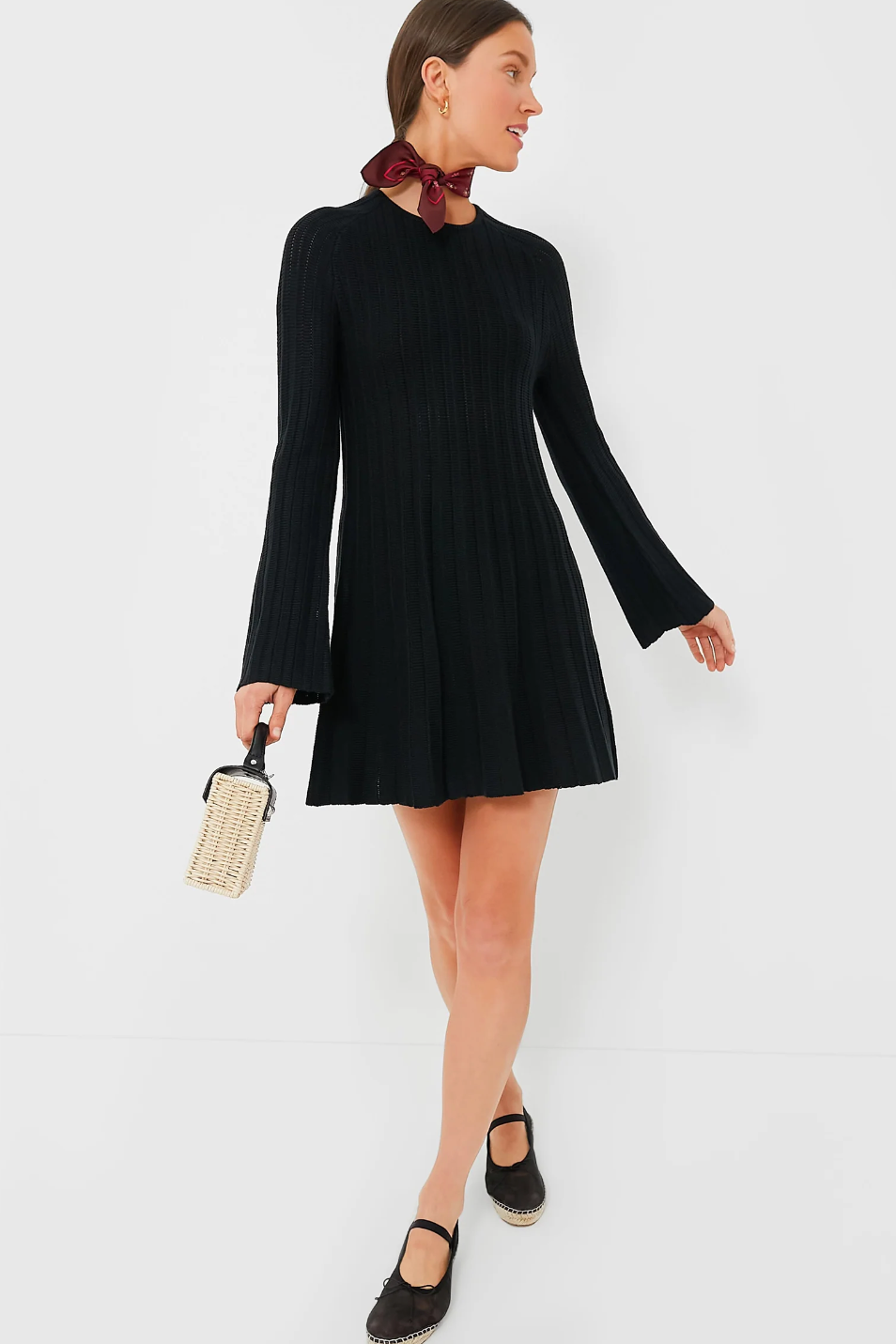 Tuckernuck Black Adi Knit Dress