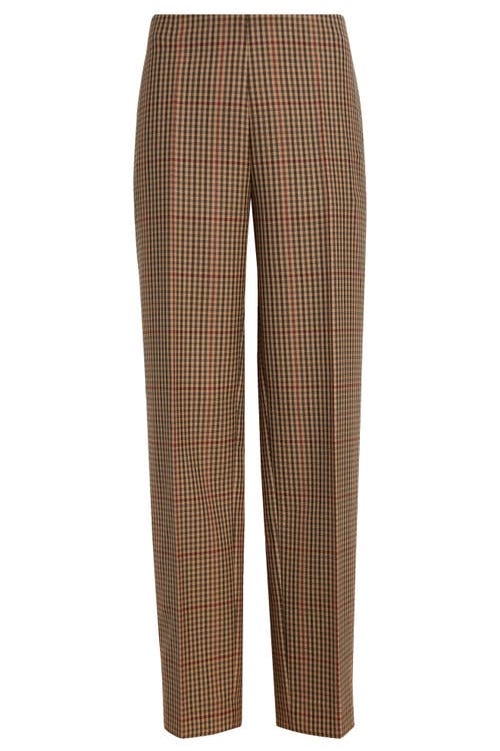 Prati Check Wool Pants