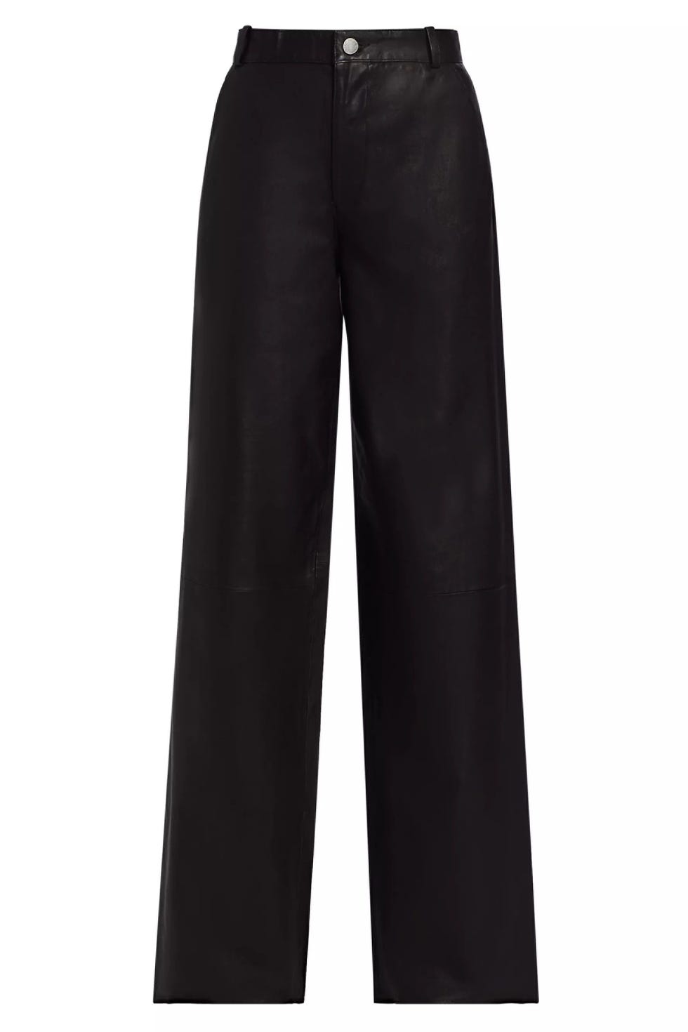 Relaxed Leather Trousers