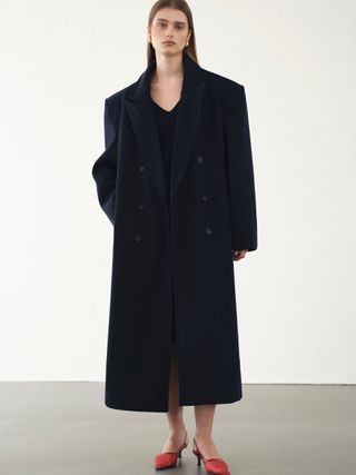 Source Unknown, Wallis Oversized Grandpa Coat