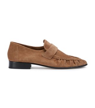 Tony Bianco, Gatsby Taupe Suede Loafer