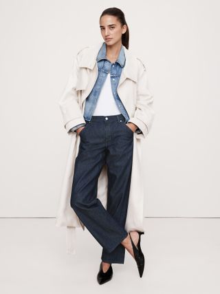 Banana Republic, The Slouchy Straight Jean 