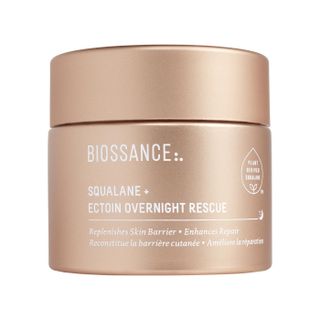 Biossance, Squalane + Ectoin Overnight Rescue Deep Repair Night Moisturizer